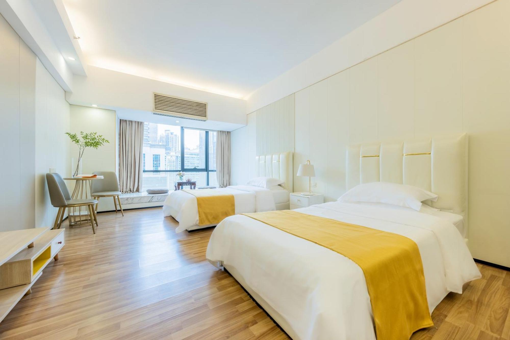 Lavande International Aparthotel Us Consulate General Guangzhou Zhujiang New Town Metro Branch - Free Shuttle Bus To Canton Fair Complex During Canton Fair Period & Free Vpn Internet Access Eksteriør bilde