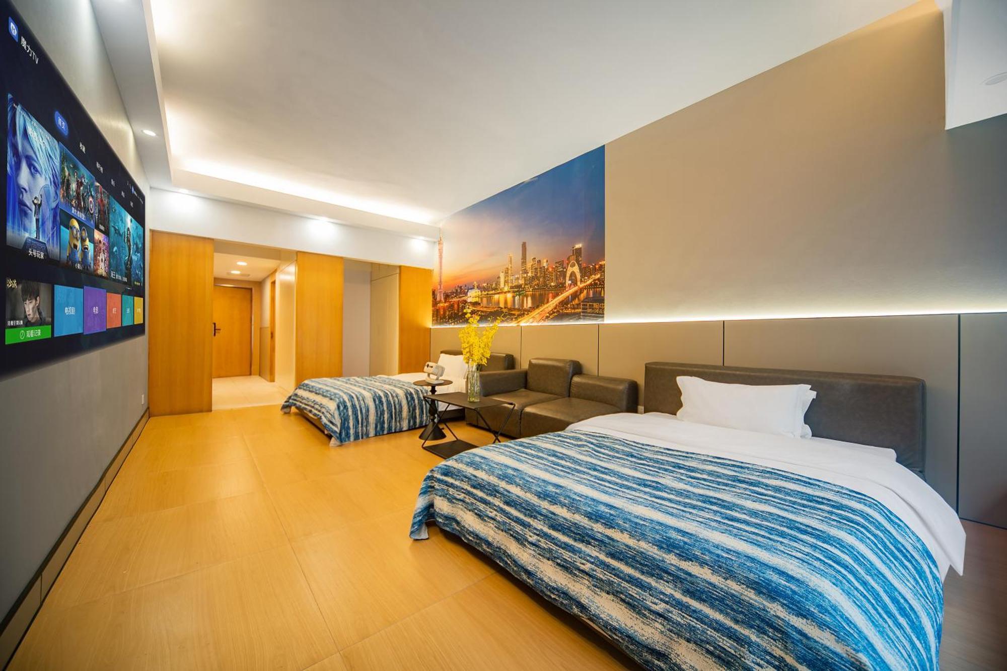 Lavande International Aparthotel Us Consulate General Guangzhou Zhujiang New Town Metro Branch - Free Shuttle Bus To Canton Fair Complex During Canton Fair Period & Free Vpn Internet Access Eksteriør bilde
