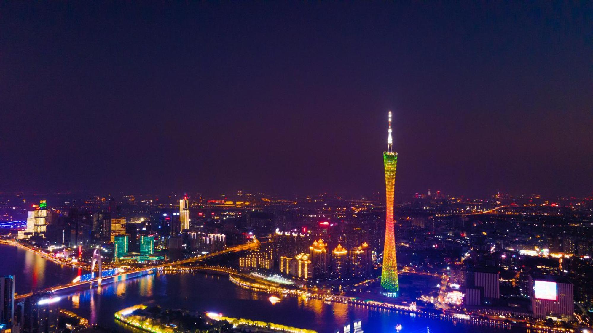 Lavande International Aparthotel Us Consulate General Guangzhou Zhujiang New Town Metro Branch - Free Shuttle Bus To Canton Fair Complex During Canton Fair Period & Free Vpn Internet Access Eksteriør bilde