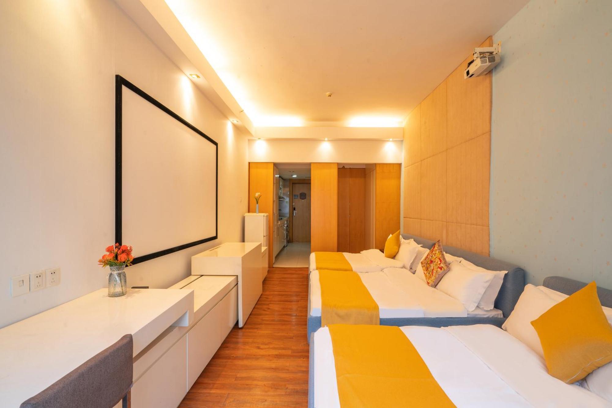 Lavande International Aparthotel Us Consulate General Guangzhou Zhujiang New Town Metro Branch - Free Shuttle Bus To Canton Fair Complex During Canton Fair Period & Free Vpn Internet Access Eksteriør bilde